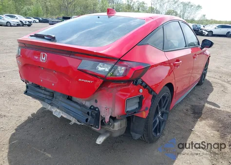 2023 Honda Civic Sport из США, поврежденный, VIN 19XFL2H86PE000982